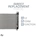 Spectra Premium CU2370 Radiator With TOC and EOC - 34-1/16