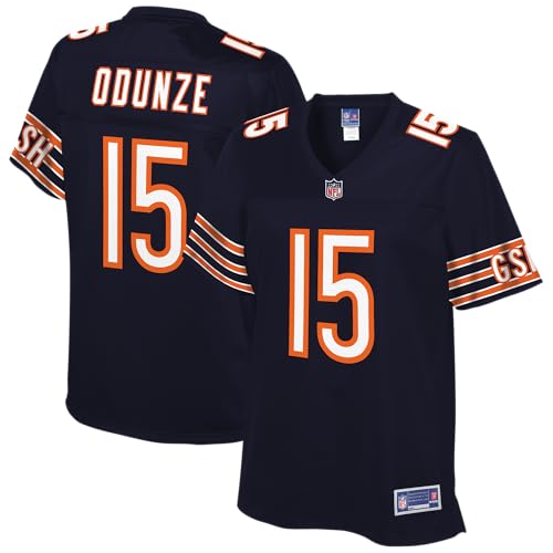 NFL PRO LINE Womens Rome Odunze Navy Chicago Bears Team Player Jersey