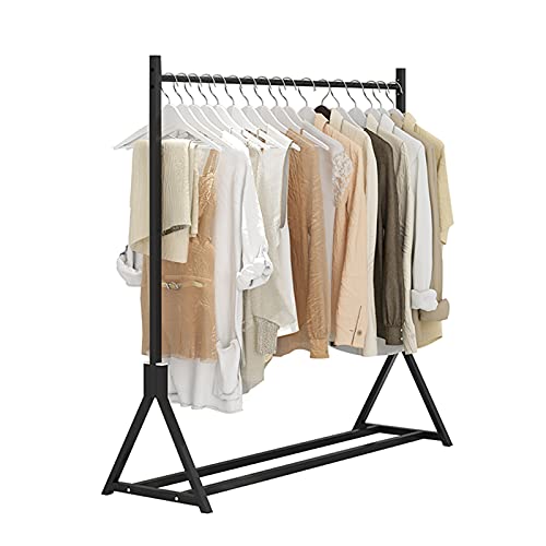 Étagère de rangement mobile noire avec panneau perforé pour outils et vêtements