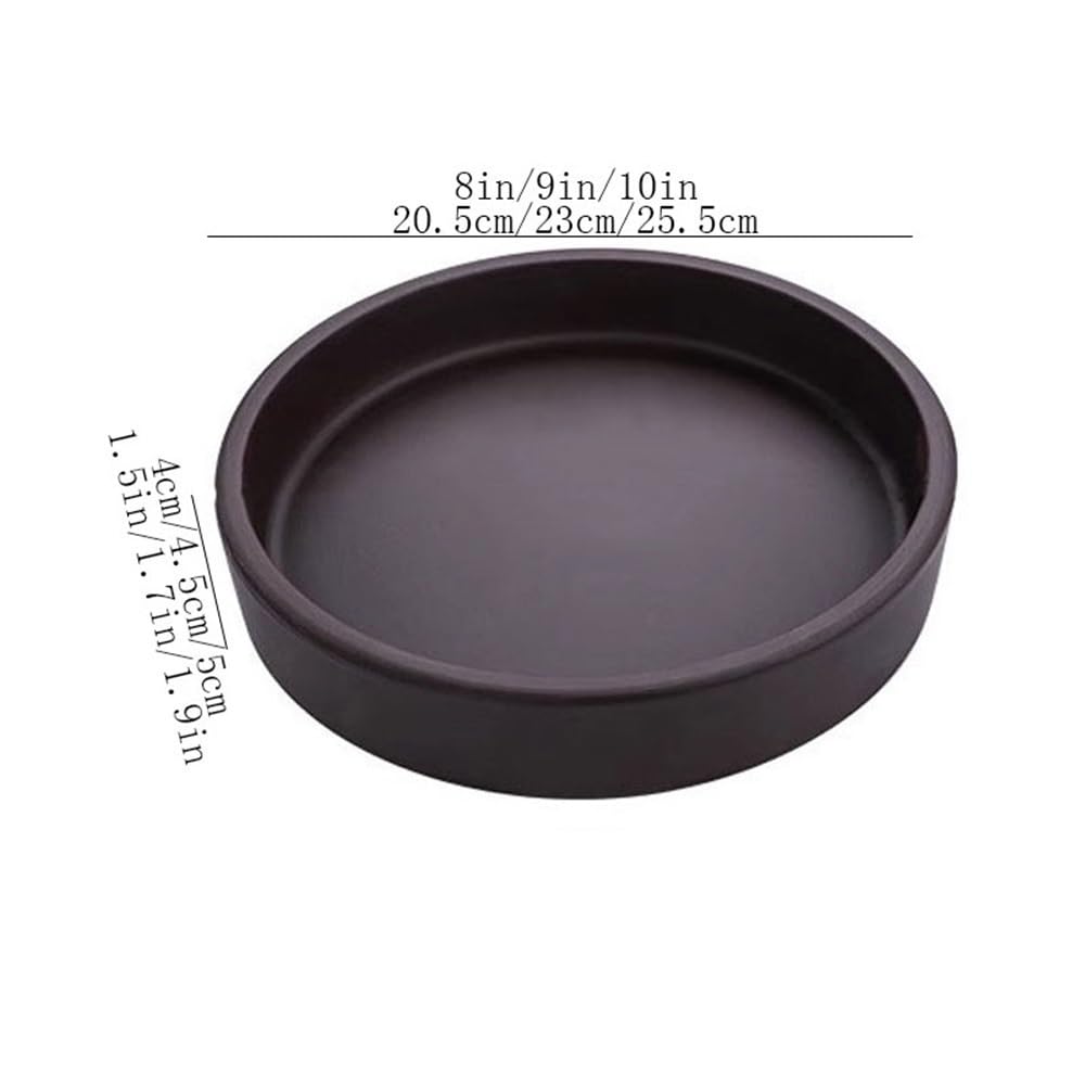Versatile Sottovaso Rotondo for Fiori a Doppio Uso for Interni ed Esterni(M)