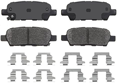 REAR DISC Brake Pads – 2007-2013 Nissan Altima Nissan Sentra Nissan Rogue Nissan 370Z Infiniti EX35 Infiniti FX35 Infiniti G35 Infiniti G37 Infiniti M35 Infiniti M45 Renault Koleos