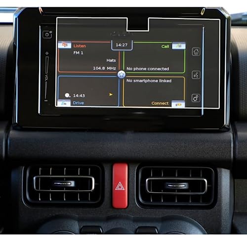 Protection verre trempé autoradio Jimny contre rayures écran