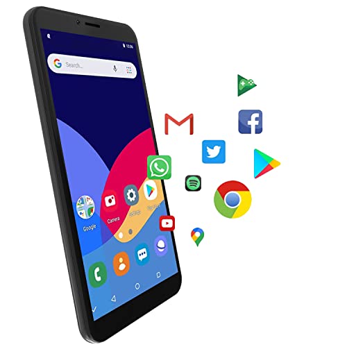 Kxd 6A | Unlocked Cell Phone | 5.5" Full Screen Display | 8Gb Rom | 2500Mah Battery | 8Mp Camera | Android Smartphone | Us Version | Black #TOP4