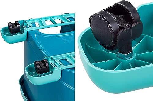 Leifheit Rollwagen CLEAN Twist Ergo, 360°-Rollen für Putzeimer – Ansicht 3