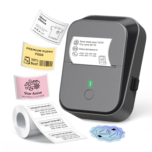 PM260 Label Maker Machine with Tape, 2 Inch Label Tape Maker Bluetooth Label Printer, Inkless Portable Label Maker with Smart AI APP for Home, Kitchen, School, Office Organization, image 6