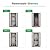 AECOJOY Outdoor Storage Cabinet Waterproof with Shelves, Vertical Storage Shed & Outdoor Storage, Tall Outdoor Garden Cabinet Storage Weatherproof for Outside