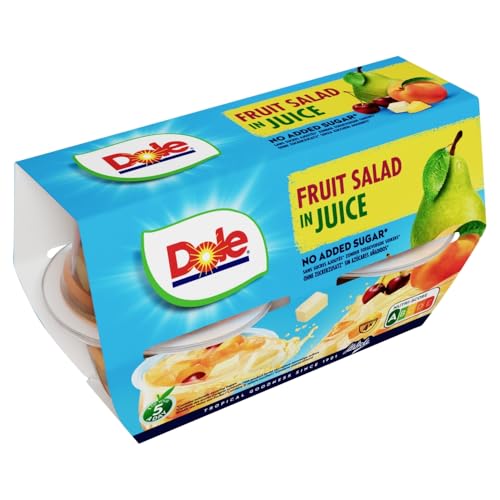 Dole Cherry Mixed Fruit Salad in Juice Bowl 4 x 113g