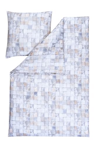 ESTELLA Mako Interlock Jersey Bettwäsche Paco 135 x 200 cm / 80 x 80 cm...