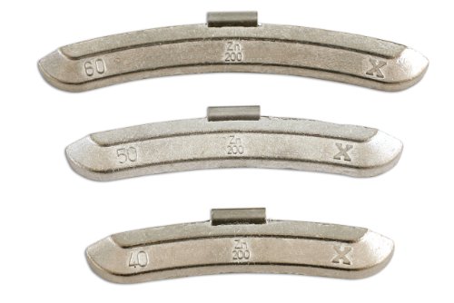 Connect 32870 Masses d'équilibrage pour jantes tôle 40g boite de 50 pièces pour atelier