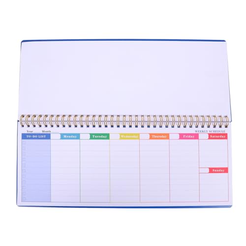 Gadpiparty Weekly Planner Notepad - Tear Off Planning Pad with Daily Schedule & Calendar, Weekl y Desk Calendar Notebook for Productivity