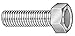 1/2"-13 x 1-1/4" Grade 9 Zinc Yellow Hex Head Cap Screw, 50 pk.