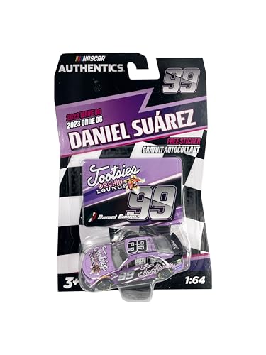 lionel racing nascar authentics daniel suarez 2023 tootsies orchid lounge no 99 164 scale ht die-cast car