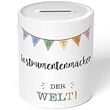 JUNIWORDS Spardose Sparbüchse, Bester Instrumentenmacher der Welt (5704495)