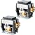 Dreyoo 2 Pack Carrier HVAC Motor Contactor, 24VAC 40 Amp Coil 2 Pole Replacement Relays Compatible with PC240A, Air Conditioner, Heat Pump, Refrigeration Systems (2 Pole 40A 24V)