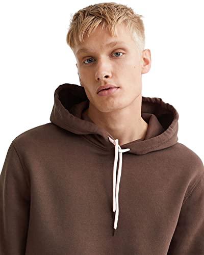 Image of Veirdo 280 GSM Cotton Fleece | Hooded Neck Full Sleeve | Regular Fit Sweatshirt | Solid Hoodie for Men | Sizes: S to 3XL