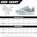 Jeiento Argentina Flag Soccer Cleats Low Top Fashion Trainer Sneakers for Youth Lightweight Football Training Outdoor Athletic Sneaker,US 10.5