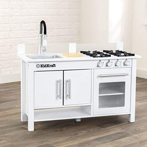 Kidkraft Little Cook's Work Station Kitchen, Gift For Ages 3+, White #TOP13