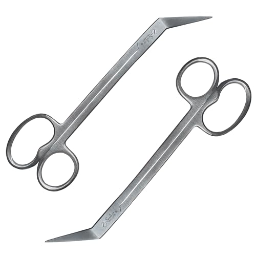 SANDBROS® 2X 7.5 Inch Toe Nail Clippers Scissors Long Reach Large Handled Chiropody Thick Heavy Duty Stainless Steel K7