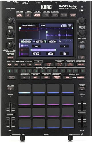 DJ機材 KORG KAOSS Replay - Dynamic Effect Korg - Kaoss Replay Dynamic Effect / Sampler – Steve's Music