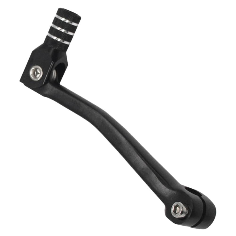 AQhkGZmbe Motorcycle Folding Gear Shift Lever 11MM CNC Aluminum Compatible with Kayo Apollo Bosuer 110 125 140 150 160 250cc Bike Pit Bike(Black)