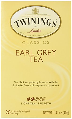 Twinings Earl Grey Tea, Tea Bags, 20 Ct #TOP1