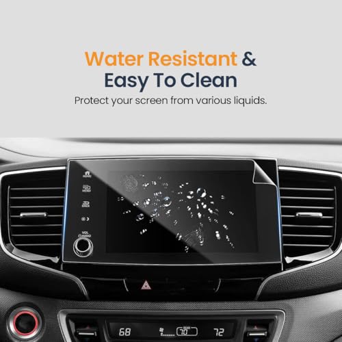 Image of Screen Guard For HONDA AMAZE 2024 || V, VX & ZX Models || 8 INCH Infotainment System Accessory | New Car Audio Display Touch Screen Protector [Not Tempered Glass]
