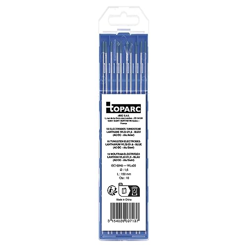 Gys -10 Elettrodi Tungsteno Lantanio Wl20 Ø1,6 - Blu (Ac/Dc) - 037137