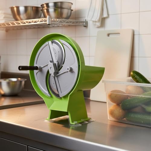 Cortadora manual de verduras Acero inoxidable ajustable miniatura 5