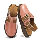 KYIKHOR Women's Genuine Leather Clogs...