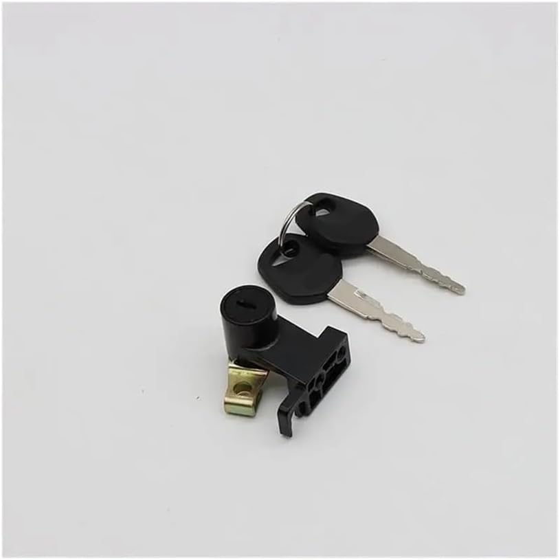 Parts 4 Wires Motorcycle Ignition Switch Lock Key Fuel Cap Tank Cover Lock For GZ125HS GZ 125cc
