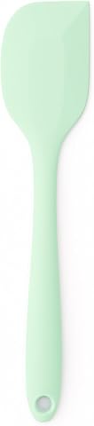 Espátula de Silicona 28 cm para Cocina y Repostería – Grado Alimentario, Resistente al Calor y Antiadherente (Verde Menta)