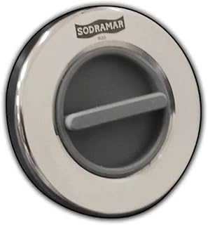 Dispositivo De Aspiração Premium Flat para Piscinas de Alvenaria 50 mm Aço Inox 316 Sodramar