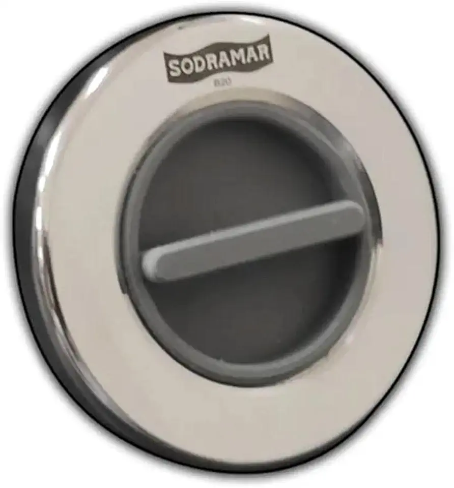 Dispositivo De Aspiração Premium Flat para Piscinas de Alvenaria 50 mm Aço Inox 316 Sodramar