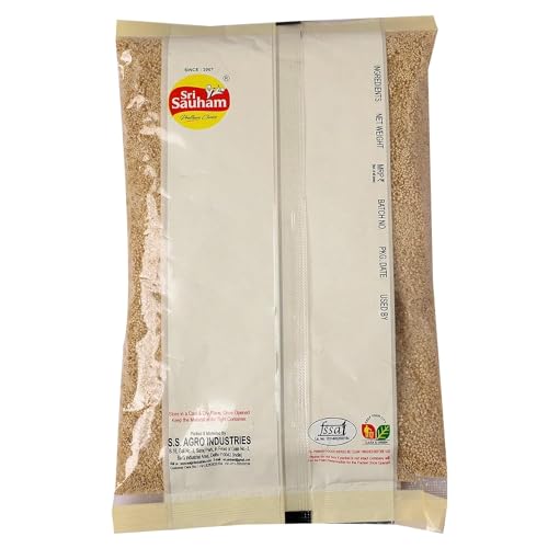 Image of Sri Sauham Premium Seeds - 100% Natural Fresh Poppy Seeds - 100 gm | Posto, Khus Khus | Natural Source of Dietary Fiber, Protein & Healthy Fats | No Artificial Colors or Preservatives | Vegan & Gluten Free
