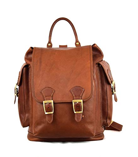 Sac à dos femme marron idéal pour vos sorties urbaines et le bureau