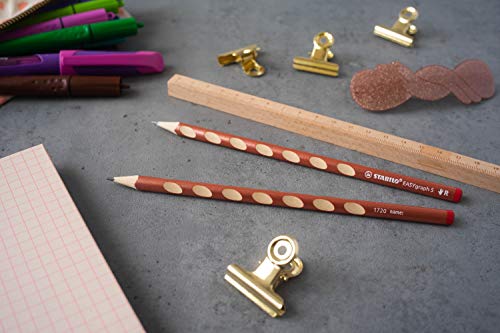 Lápiz STABILO Easygraph HB metálico 2 unidades miniatura 4