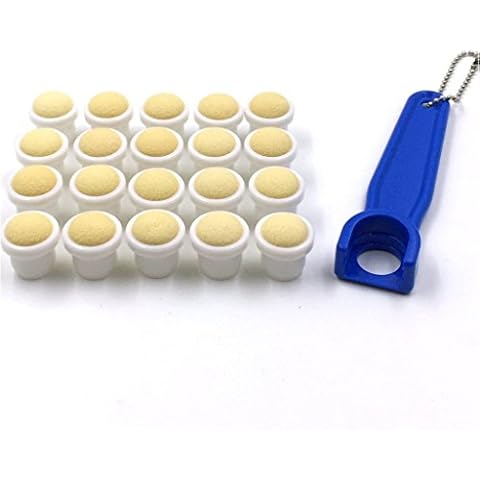 Tapp Collections Bingo Dauber Plain Tips 20-pk and EZ Lift Dauber Tip Removal Tool - Blue Cover