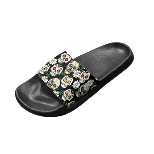 Lightweight EVA Slides Soft Non Slip Slippers for Women Men Teens Summer Bathroom Poolside Beach Water Shoes US Size 5.5-12.52