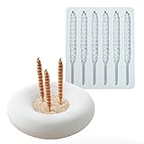 Molde de silicona, oreja de trigo