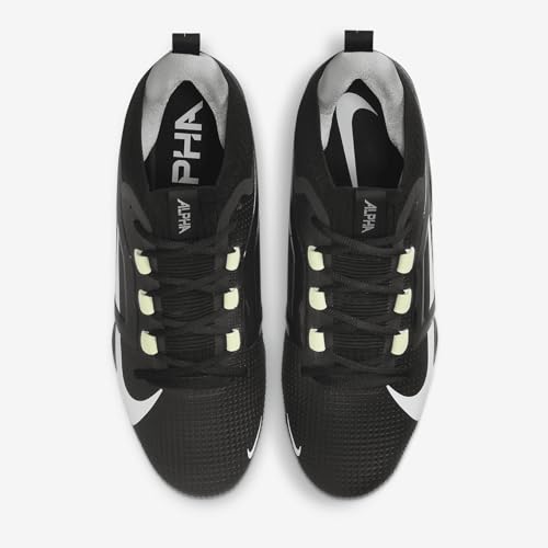 Image of Nike Alpha Menace 4 Elite Football Cleats (FD7036-600, University Red /Team Red /Black /White)