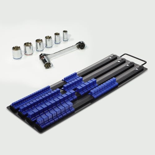 Sistema deslizante flexible Gatuida para organizar llaves de vaso y evitar pérdidas 3