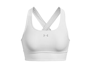 Under Armour Womens Crossback Longline Mid-Impact Sports BraBra