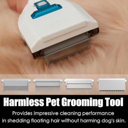 PROMOMO Pet Grooming Kit with 3.4L Oversized Vacuum Suction - 99% Pet Hair Removal - Professional Dog Clippers & Shedding Tools for Cats, Teddy, Poodle, Golden Retrievers - Image 8