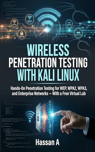Wireless Penetration Testing with Kali Linux: Hands-On Penetration Testing for WEP, WPA2, WPA3, and Enterprise Networks — With a Free virtual Lab