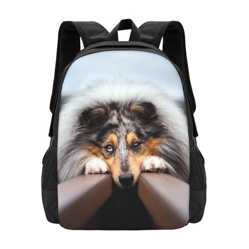 うちの子かわいい！ドッグリュック ｜ 株式会社ピーナッツクラブ | Peanuts Club co.,ltd [zhandiffy] 走るラフコリー犬 アニメランドセルリュックバック お祝いプレゼント用タウンリュック