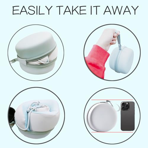 Almohada Cervical de Espuma Viscoelástica Gris miniatura 4
