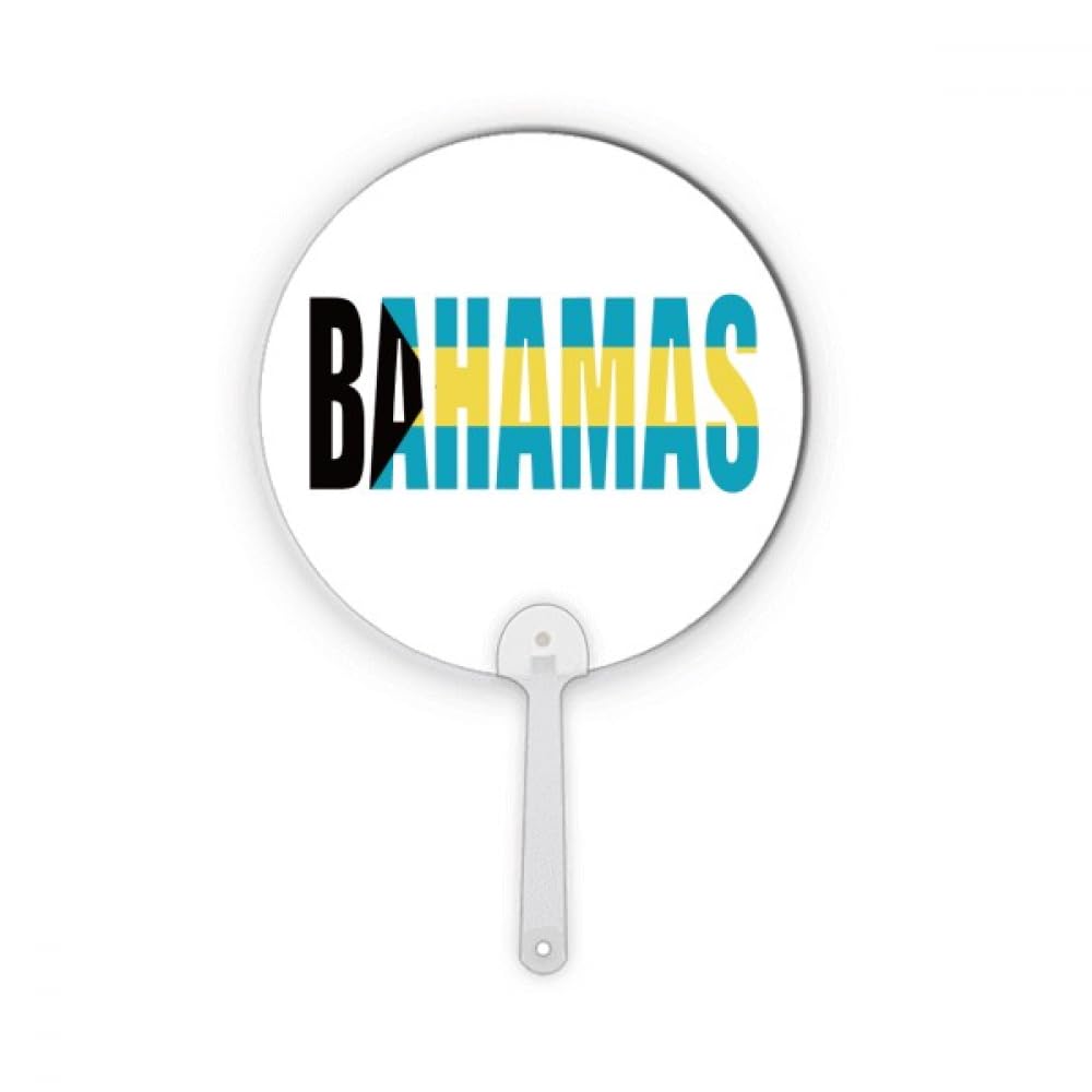 Éventail Bahamas portable pour rester au frais durant les fêtes
