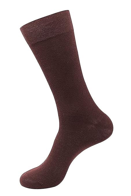 Image of SANDHA socks for men full length Men's Cotton Heel & Toe for Durability. Ideal for Regular, Business & Office Use - Pack of 3, Free Size