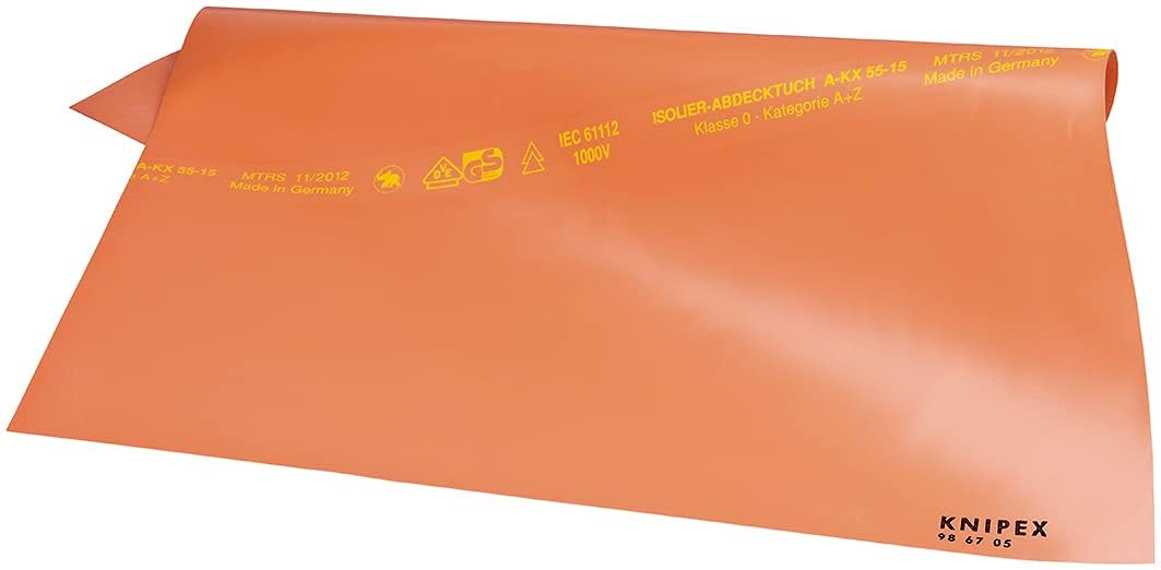 KNIPEX Electrical Safety Cover from Rubber 500 mm, 98 67 05