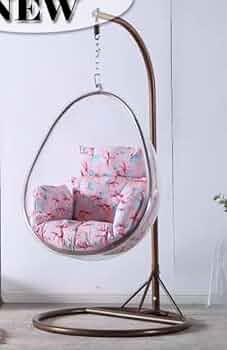 ホワイト アイアンハンギングチェア オーバル型 ハンギングチェア 屋外 おしゃれ たまご型 アジアン リゾート